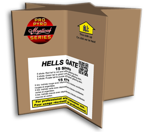 PRO Pyro 'Hell's Gate' - The BEST Premium Cakes at the Best Prices from Celebration Fireworks