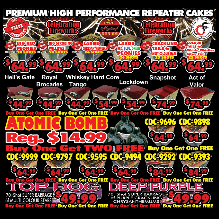 PREMIUM Cake Deals - Flyer 2 BOGO Special